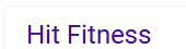 Hit Fitness