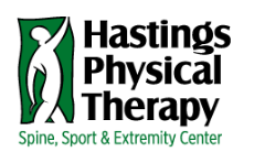 Hastings Physical Therapy: Vonderfecht Sean