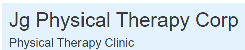 JG Wellness Physical Therapy