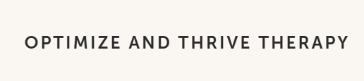 Optimize and Thrive Therapy