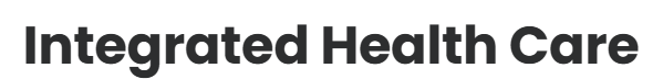 Integrated Healthcare