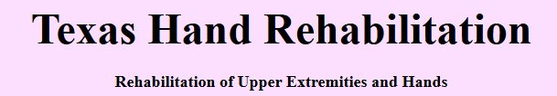 Texas Hand Rehabilitation- Arlington