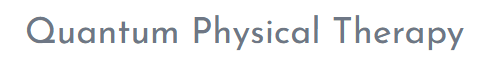 Quantum Physical Therapy