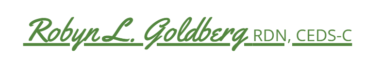Robyn L Goldberg RDN