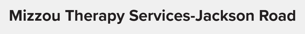 Mizzou Therapy Services