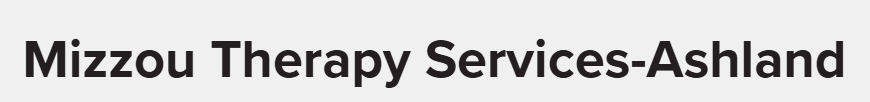 Mizzou Therapy Services