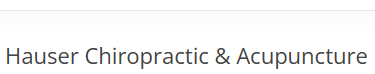 Hauser Chiropractic & Acupuncture