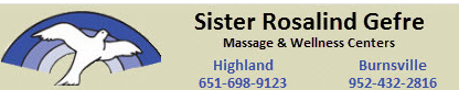 Sister Rosalind Gefre Massage Centers