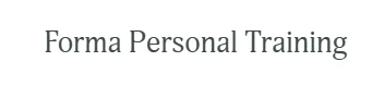 Forma Personal Fitness Training