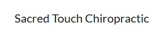 Sacred Touch Chiropractic