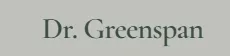 Greenspan Wellness Center