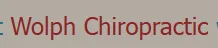 Wolph Chiropractic