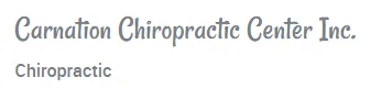Carnation Chiropractic Center