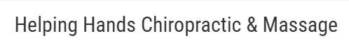 Helping Hands Chiro Massage