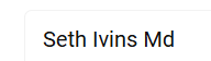Seth Ivins MD