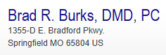 Brad R Burks DMD