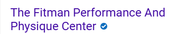The Fitman Performance And Physique Center