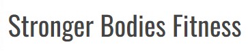 Stronger Bodies Fitness