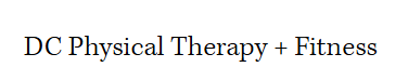 DC Physical Therapy and Fitness