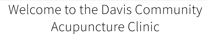 Davis Community Acupuncture