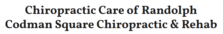 Codman Square Chiropractic and Rehabilitation