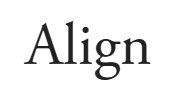 Align