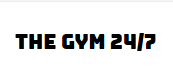 The Gym 24/7