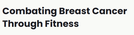 Foobs and Fitness