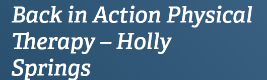Back in Action Physical Therapy
