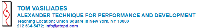 Alexander Technique Center For Performance And Development