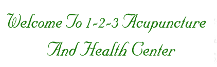 1-2-3 Acupuncture and Health Center