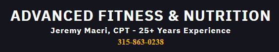 Advanced Fitness & Nutrition