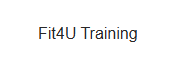 Fit4U Training