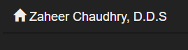 Zaheer Chaudhry DDS