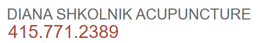 Diana Shkolnik Acupuncture