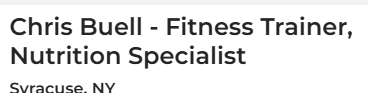 Chris Buell - Fitness Trainer, Nutrition Specialist