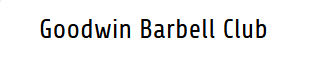 Goodwin Barbell Club