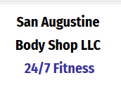 San Augustine Body Shop