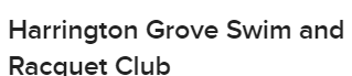 Harrington Grove Swim & Racquet