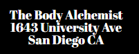 The Body Alchemist